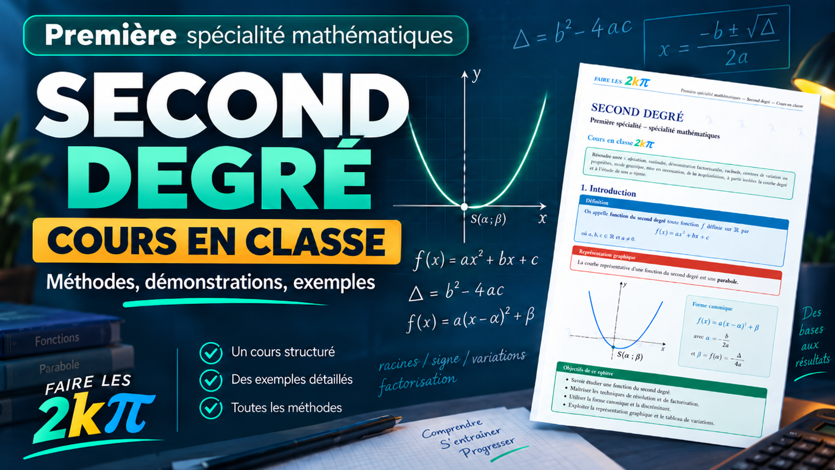 Second degré — Cours en classe — miniature officielle